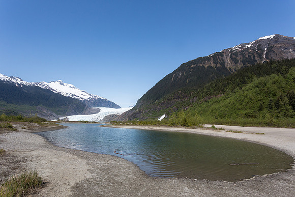 Alaska's Mendenhall Glacier