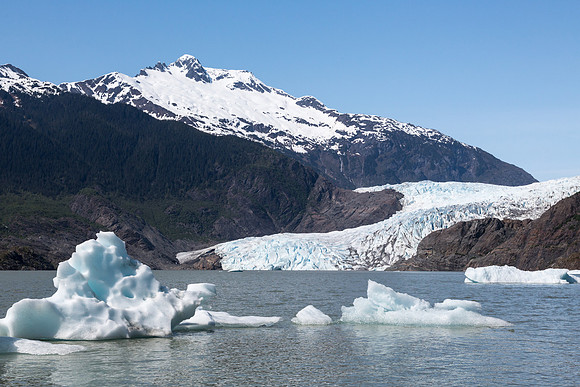 Alaska's Mendenhall Glacier