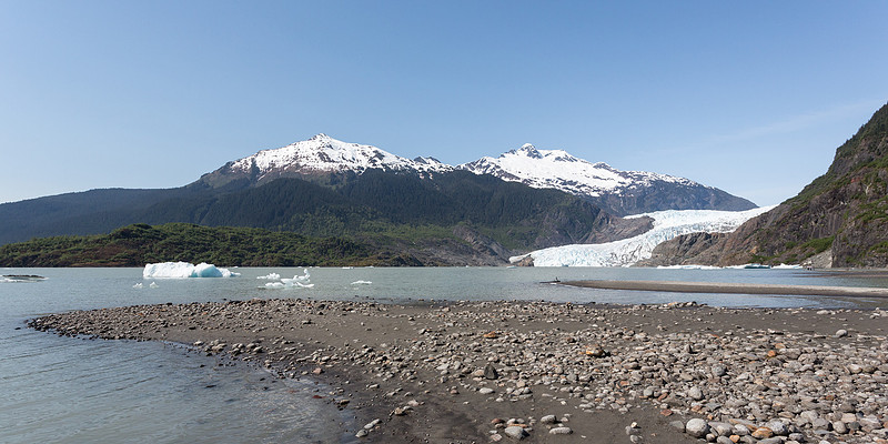 Alaska's Mendenhall Glacier