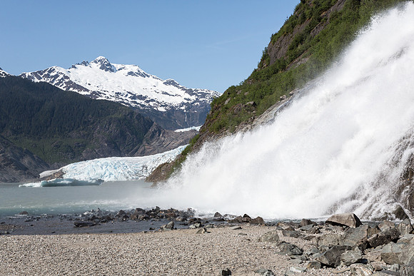 Alaska's Mendenhall Glacier