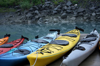 Kayaks in Valdez, Alaska