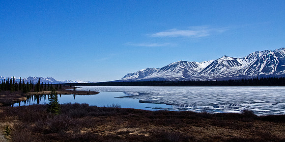 Alaskan Mountain Reflections