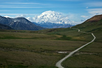 Road to Alaska's Mount McKinley