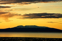 Flying over Alaska's Mount Susitna