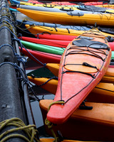 Kayaks in Valdez, Alaska