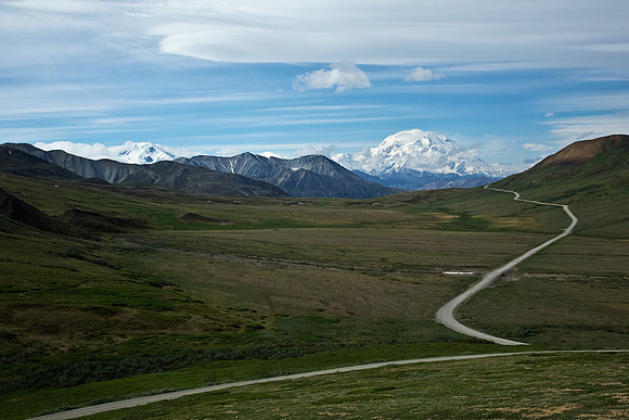Road to Alaska's Denali