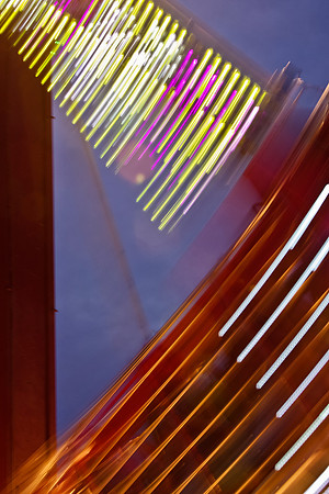 Thrill Ride at Night