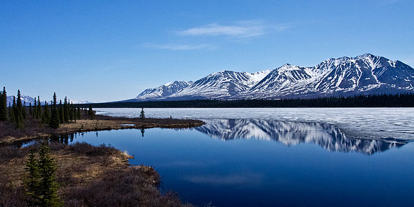 Alaskan Mountain Reflections
