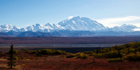 Denali (Mount McKinley) and the Alaska Range in Autumn