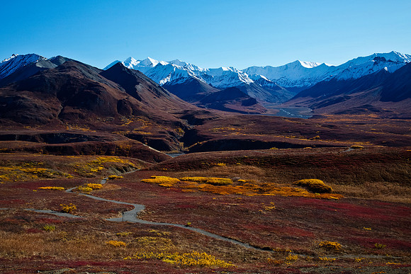 Alaska's Denali National Park in Autumn