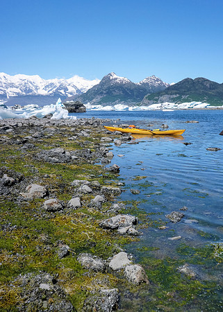 Kayak in Alaska's Prince William Sound