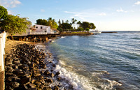 Coastal view of Lahaina, Hawai'i, Maui